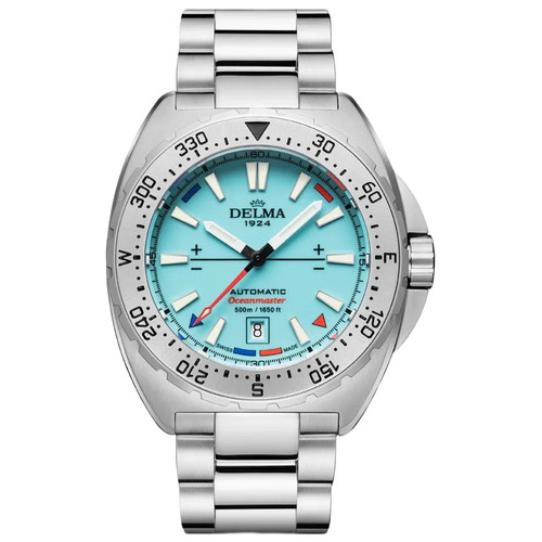 Delma Oceanmaster | 44mm | Automatic Winding | Blue