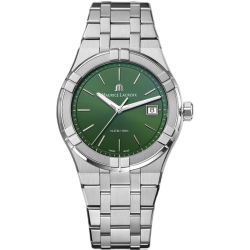 Maurice Lacroix Aikon Watch | 40mm | Swiss Quartz | Green
