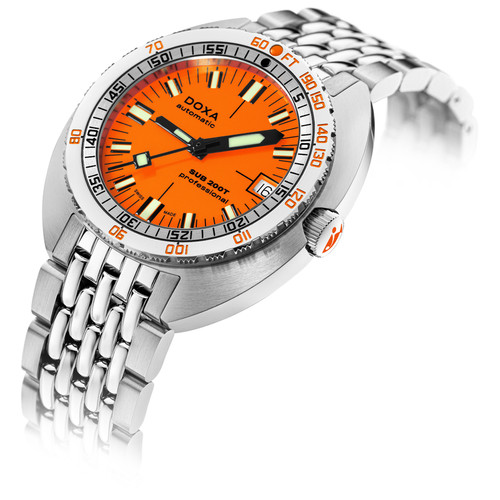 DOXA SUB 200T Professional Watch | 200M | Swiss Mechanical | 39mm | Orange