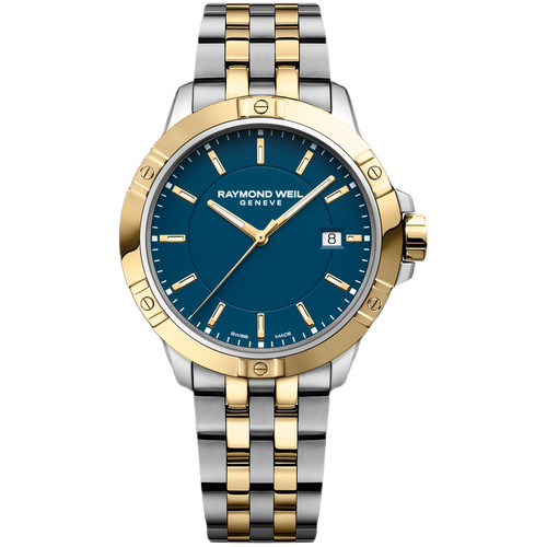 Raymond Weil Tango Watch | 41mm | Swiss Quartz | Blue | Bracelet