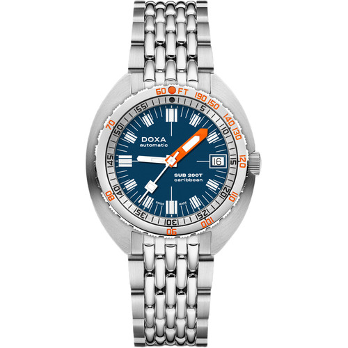 DOXA SUB 200T Professional Watch | 200M | Swiss Mechanical | 39mm | Orange