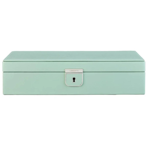 WOLF X LIBERTY Julia Interior Medium Jewellery Box | Sage Green