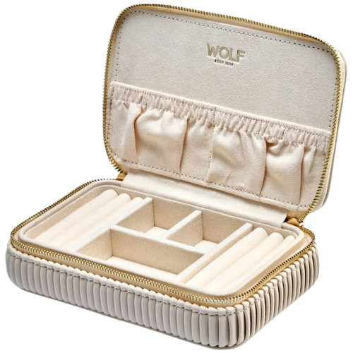 WOLF Bella Zip Case | Bone