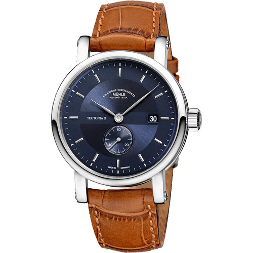 MUHLE GLASHUTTE Teutonia II Small Second | 41mm | Automatic | Midnight Blue