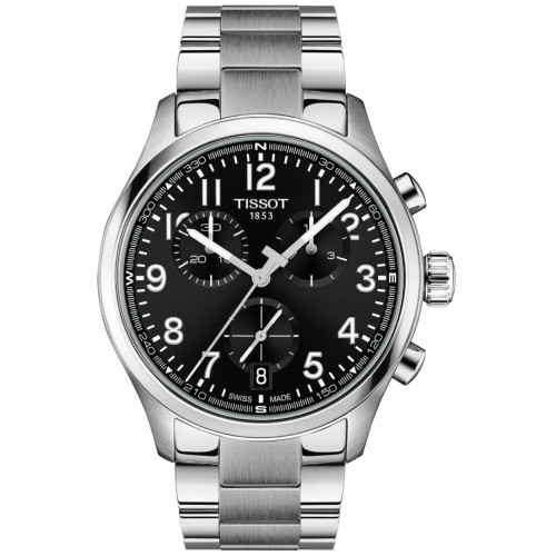 Tissot Chrono L Classic Chronograph Watch | 42mm | Swiss Quartz | Black | Bracelet