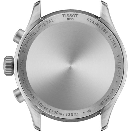 Tissot Chrono L Classic Chronograph Watch | 42mm | Swiss Quartz | Black | Brown Strap