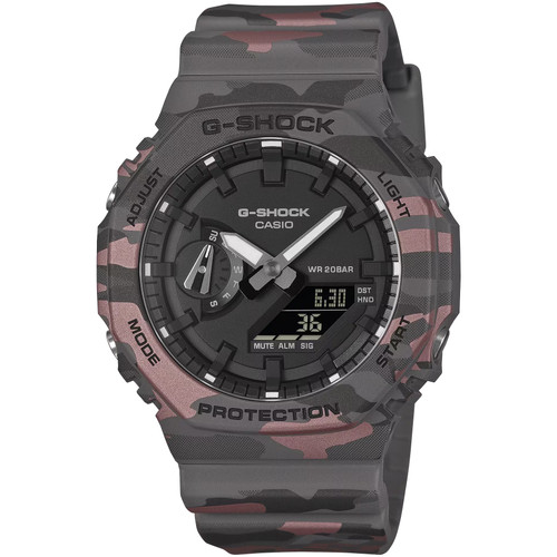 G-Shock Carbon Core Guard 200M Brown Watch GA-2100K-5AER