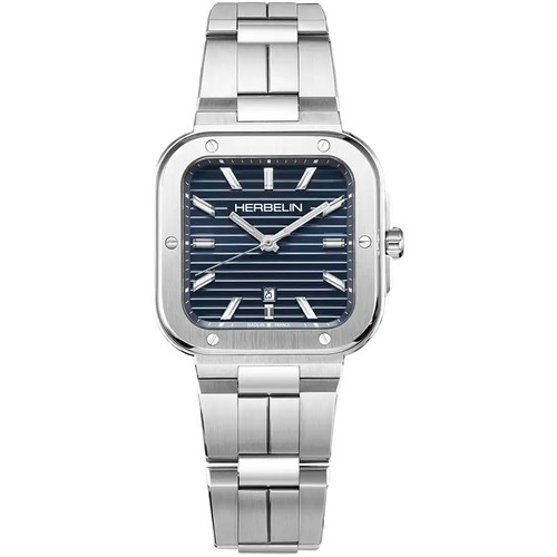 Herbelin Cap Camarat Square Watch | 35mm | Swiss Quartz | Blue