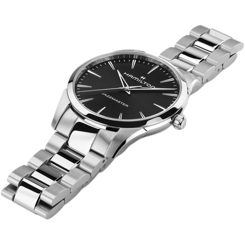 Hamilton Jazzmaster Watch | 40mm | Swiss Quartz| Black