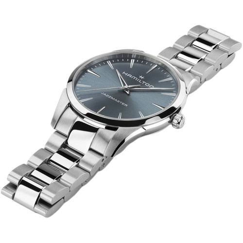 Hamilton Jazzmaster Watch | 40mm | Swiss Quartz | Blue