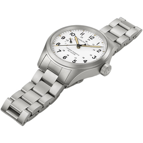 Hamilton Khaki Field Watch | Power Reserve | 40mm | Mechanical | White