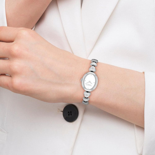 Coach Sammy Watch | 22.5mm | White | Silver Bracelet