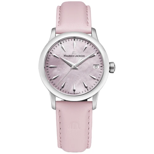Maurice Lacroix 1975 Watch | Quartz | 33mm | Pink | Strap