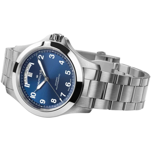 Hamilton Khaki Field Watch | King | 40mm | Swiss Automatic | Blue