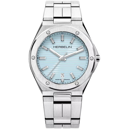 Herbelin Cap Camarat Watch | 40.5mm | Swiss Quartz | Arctic Blue