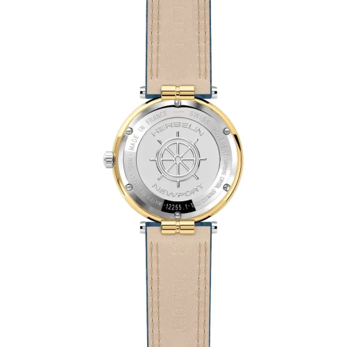 Herbelin Newport Heritage Originals Watch | 38.5mm | Swiss Quartz | Blue