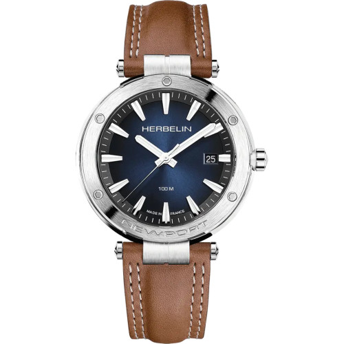 Herbelin Newport Chronograph Swiss Watch 37658AP15BL