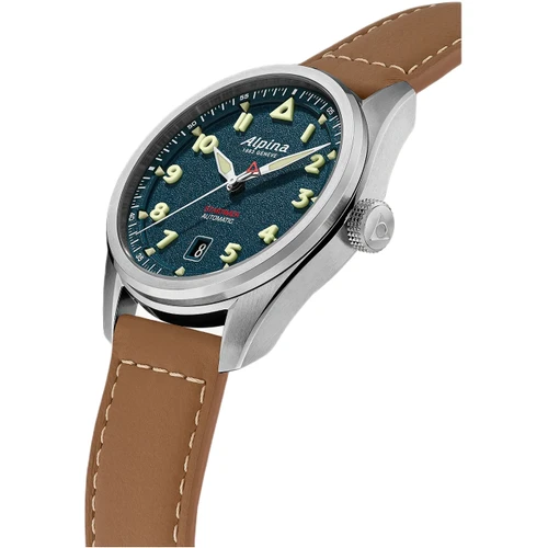 Alpina Startimer Pilot Watch | 34mm | Swiss Automatic | Blue