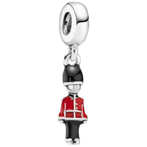 Pandora British Royal Guard Dangle Charm | Sterling Silver | DV 791513ENMX | 791513ENMX