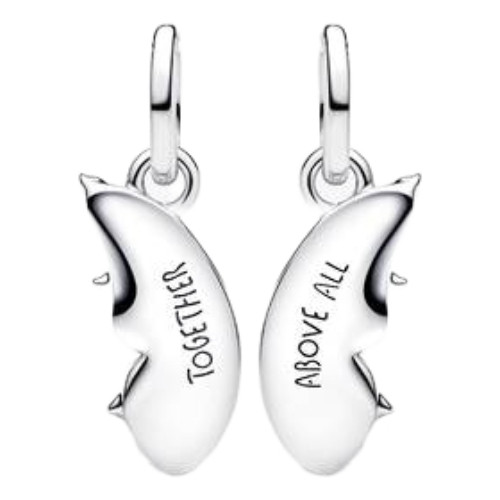 Pandora Butterfly Splittable Dangle with Clear Cubic Zirconia and Shimmering Blue Enamel | Sterling Silver | DV 794244C01 | 794244C01