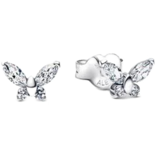 Pandora Butterfly Stud Earrings with Clear Cubic Zirconia | Sterling Silver | DV 294263C01 | 294263C01