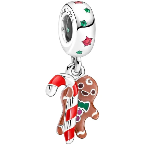 Pandora Gingerbread Man Dangle Charm | Sterling Silver | DV 799637C01 | 799637C01