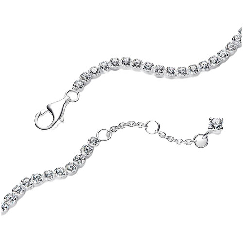 Pandora Tennis Bracelet with Clear Cubic Zirconia | Sterling Silver | DV 593927C01-18 | 593927C01-18