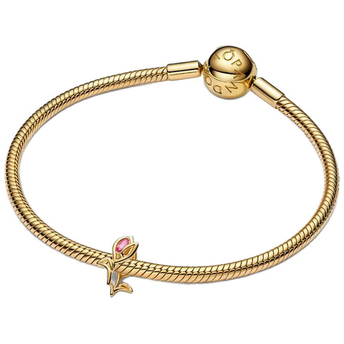 Pandora Tulip Charm | 14k Gold-Plated | DV 764555C01 | 764555C01