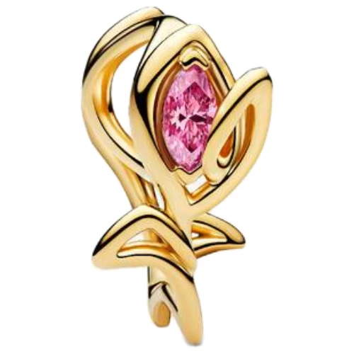 Pandora Tulip Charm | 14k Gold-Plated | DV 764555C01 | 764555C01