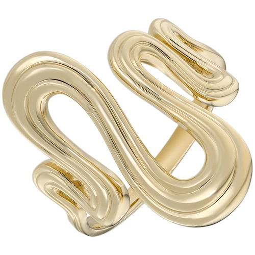9ct Yellow Gold Ripples Ring