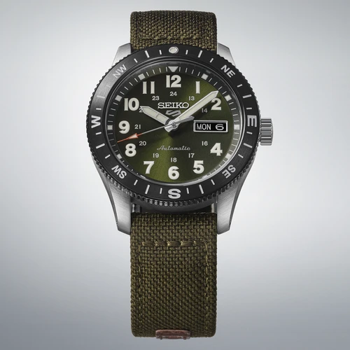Seiko 5 Sports Field Watch | 41mm | Automatic | Fatigue Green