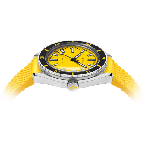 DOXA SUB 200 Divingstar Watch | 42mm | Swiss Automatic | Yellow | Yellow Rubber Strap