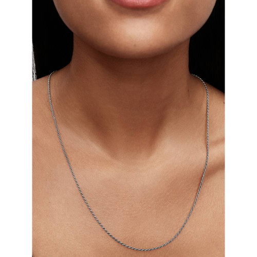 Pandora Rope Chain Necklace | Sterling Silver | 394687C00-45
