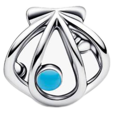 Pandora Openwork Shell Charm | Sterling Silver | 794695C01