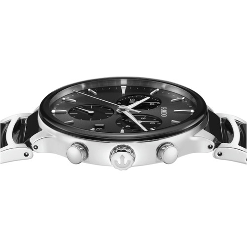 Rado Centrix Chronograph Watch | 41mm | Quartz | Black