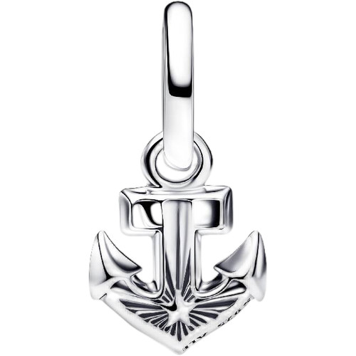 Pandora Blue Anchor Mini Dangle Charm | Sterling Silver | 794610C01