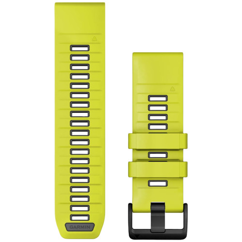 Garmin QuickFit 26mm Watch Band | Silicone | Electric Lime Graphite