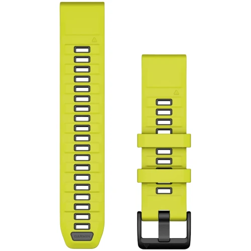 Garmin QuickFit 22mm Watch Band | Silicone | Amp Yellow