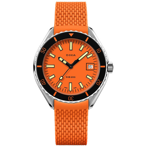 DOXA SUB 200 Professional Watch | 42mm | Swiss Automatic | Orange