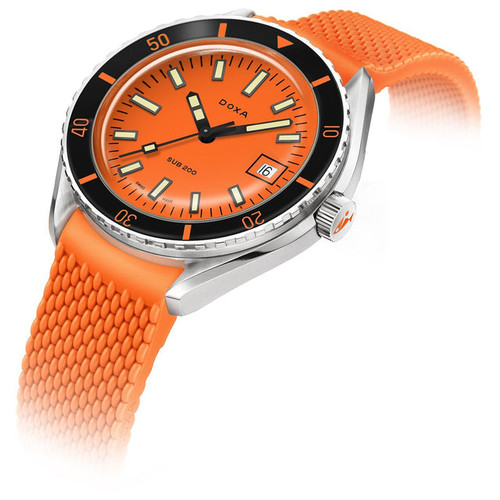 DOXA SUB 200 Professional Watch | 42mm | Swiss Automatic | Orange