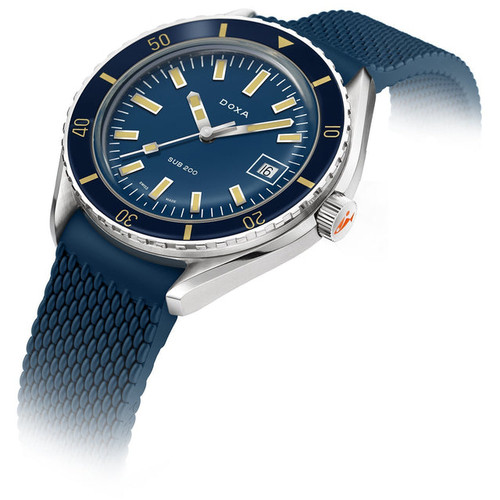 DOXA SUB 200 Caribbean Watch | 42mm | Swiss Automatic | Blue