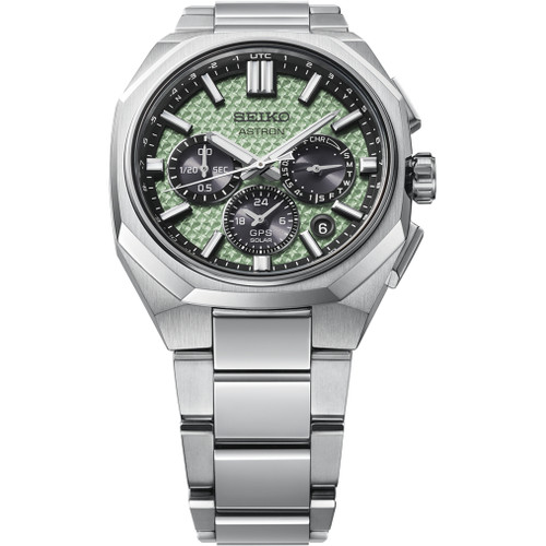 Seiko Astron GPS Solar 2026 Watch | Limited Edition | 43mm | Solar | Crystal Green