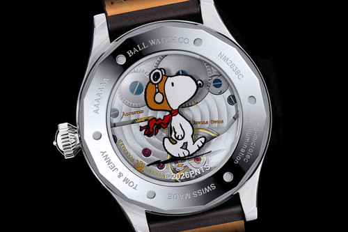 Ball Engineer Master II Snoopy Flying Ace Watch | Limited Edition | 46mm | Swiss Automatic | Black