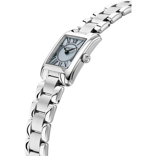 Frederique Constant Classics Carree Ladies Watch | 30mm | Swiss Quartz | Blue
