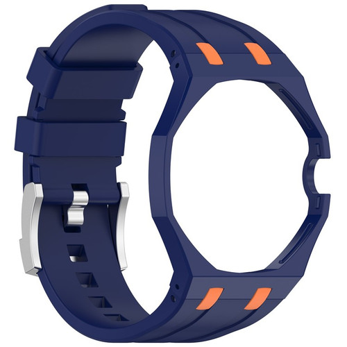 AP x Swatch Royal Pop Strap | Royal Pop Strap & Adapter | Crown at 3 O'Clock | Deep Blue/Orange