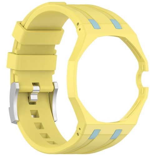 AP x Swatch Royal Pop Strap | Royal Pop Strap & Adapter | Crown at 3 O'Clock | Yellow/Blue