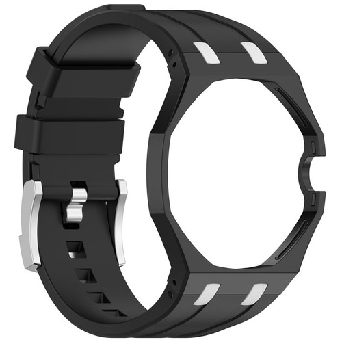 AP x Swatch Royal Pop Strap | Royal Pop Strap & Adapter | Crown at 3 O'Clock | Black/White