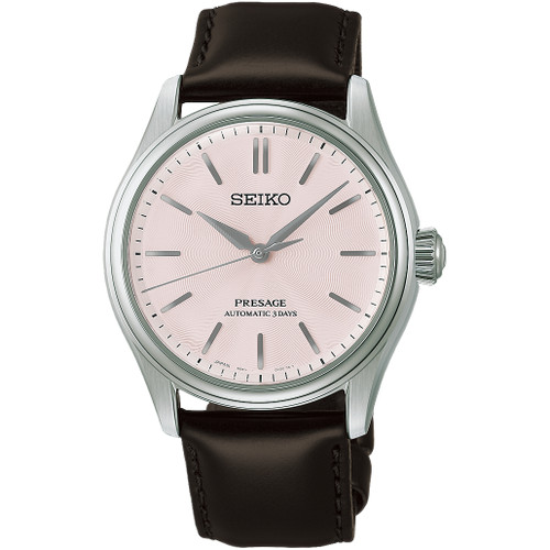 Seiko Presage Classic Series Sakura Iro Watch | 38mm | Automatic | Cherry Blossom Pink