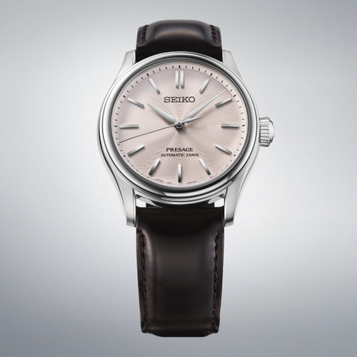 Seiko Presage Classic Series Sakura Iro Watch | 38mm | Automatic | Cherry Blossom Pink