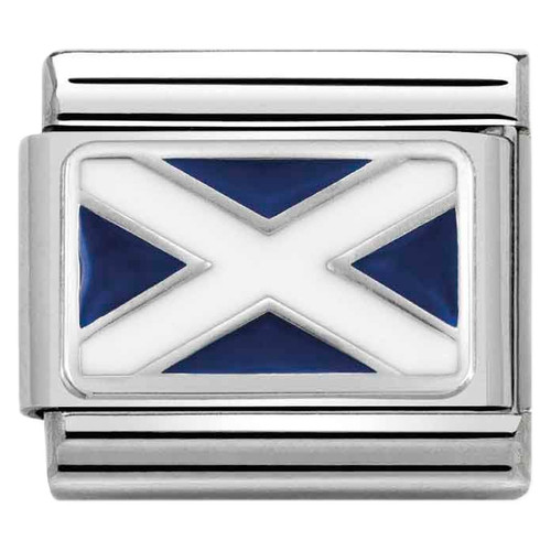 Nomination Composable Classic FLAGS Charm | Silver | Scotland